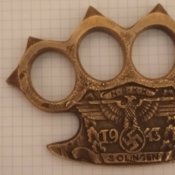 Кастет с символикой SS /NSKK ...