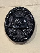 За ранение 3-степени Третий Рейх с наградным документом.