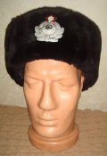 Зимняя шапка офицера морской авиации