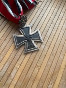 Рицарський хрест з дубовим листям та стрічкою