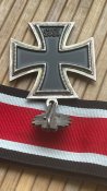 Рицарський хрест з дубовим листям та стрічкою
