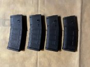 4 магазини на AR-15 30-ти зарядні Magpul (Оригінал) з 1 грн