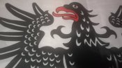 Флаг кригсмарине с веимерской птицой 90Х190см