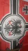 Флаг кригсмарине с веимерской птицой 90Х190см