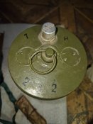 Противопехотная мина ОЗМ 72. Макет.