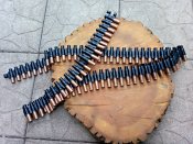 Лента битая гильзами 7.62 х54