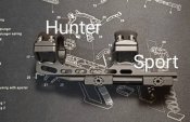Моноблок Leapers UTG Accu-Sync Qr вынос 50 мм. d -30 мм. High. Weaver/ Picatinny. Оригинал AR15