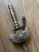 Запчастини ручки шпаги придворних чинів РІ зразка 1855року
