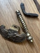 Запчастини ручки шпаги придворних чинів РІ зразка 1855року