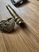 Запчастини ручки шпаги придворних чинів РІ зразка 1855року