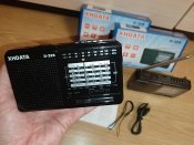 С двумя АКБ! Лучший аварийный радиоприемник XHDATA D-328 на 12 диапазонов (FM, SW, AM)