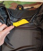 Камуфляжна мотокуртка (3XL→2XL)