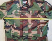 Камуфляжна мотокуртка (3XL→2XL)