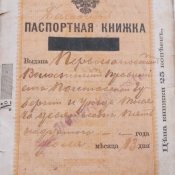 Паспорт 1915 года