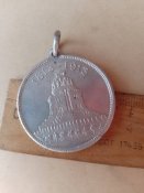Німеччина. Медаль - жетон на 100 років перемоги над Наполеоном.1913 рік.