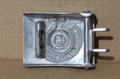 Пряжка Waffen-SS (RZM 36/40 ᛋᛋ)