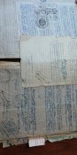 Дела сведетельства солдат сержантів звільнених по раненіям та хворобом