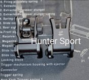 Комплект Целик и Мушка Leapers UTG Low Profil...