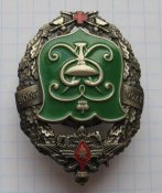 Нагрудный знак Главный военный клинический госпиталь имени Бурденко
