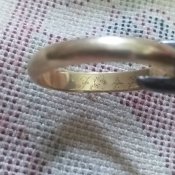 Обручальне  кольцо 585 проба , німецьке