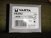 Батарейка Varta LR 9 V625U (1bl) (10 шт.)