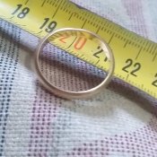 Обручальне  кольцо 585 проба , німецьке
