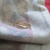 Обручальне  кольцо 585 проба , німецьке