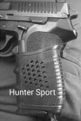 Резиновая , универсальная накладка для ПМ, Форт, Glock и т.д