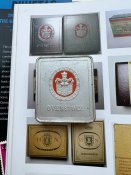 Жестяна банка, коробка від сигарет Overstolz,...