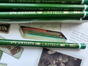 Жерстяна коробка з олівцями (12шт) A.W. Faber Castell .