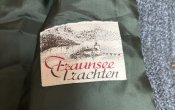 Піджак мисливський тірольський (шерстяне сукно)
