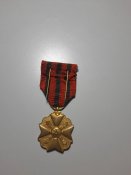 Бельгія.  Медаль За цивільні заслуги 1 степінь