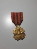 Бельгія.  Медаль За цивільні заслуги 1 степінь