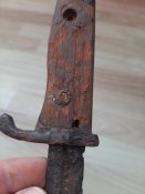 Багнет1898 р к винтовке Mauser G 98.