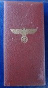 Памятная медаль 1 октября 1938 года (Судеты) с планкой Прагенбург в футляре.