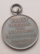 Sachsen-Altenburg. Медаль 1903 року.