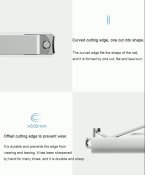 Кніпсер - кусачки для нігтів Xiaomi MiJia Nail Clippers з чохлом та пилкою