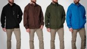 Тактическая водонепроницаемая куртка 5.11 Aurora Shell Jacket, olive. Р-р Medium.