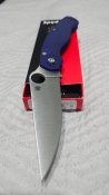 Spyderco Military 2 Dark Blue G-10 S110V
