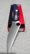 Spyderco Military 2 Dark Blue G-10 S110V