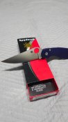 Spyderco Military 2 Dark Blue G-10 S110V