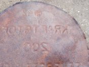 Кришка німецької 200 л бочки