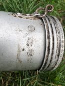 Тубус GEWURZ под специи полевая кухня Вермахт. 3Рейх клейма 1937.