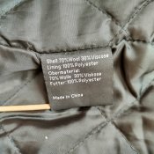 бушлат pea coat (L)