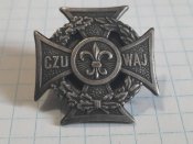 Нагрудный знак польских скаутов (номер 9002).
