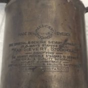 Паяльна лампа Швеция Max Sievert Stockholm