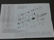 Пневматична мікрошліфмашинка Air Micro Grinder AT-010K (6 предметів)