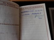 Военный билет (Wehrpass) и Трудовая книжка ( Arbeitsbuch) . III Рейх.