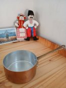 3В#3 Сотейник старовинний мідний новий виробництва Франціі