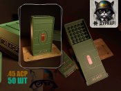 Коробки під набої 45 ACP  на 50 ШТ